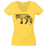 Lady-fit Valueweight V-Neck T-Shirt Thumbnail