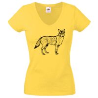 Lady-fit Valueweight V-Neck T-Shirt Thumbnail
