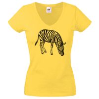 Lady-fit Valueweight V-Neck T-Shirt Thumbnail