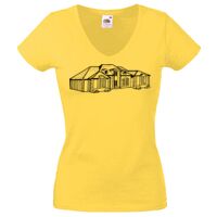 Lady-fit Valueweight V-Neck T-Shirt Thumbnail