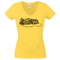 Lady-fit Valueweight V-Neck T-Shirt Thumbnail