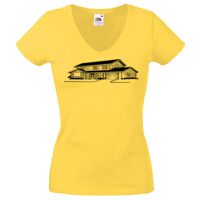 Lady-fit Valueweight V-Neck T-Shirt Thumbnail