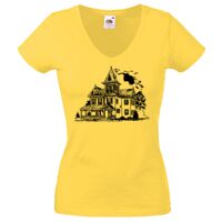 Lady-fit Valueweight V-Neck T-Shirt Thumbnail