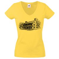 Lady-fit Valueweight V-Neck T-Shirt Thumbnail