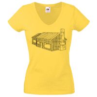 Lady-fit Valueweight V-Neck T-Shirt Thumbnail