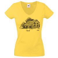 Lady-fit Valueweight V-Neck T-Shirt Thumbnail