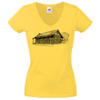 Lady-fit Valueweight V-Neck T-Shirt Thumbnail
