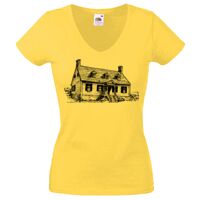 Lady-fit Valueweight V-Neck T-Shirt Thumbnail