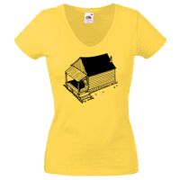 Lady-fit Valueweight V-Neck T-Shirt Thumbnail