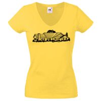 Lady-fit Valueweight V-Neck T-Shirt Thumbnail