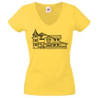 Lady-fit Valueweight V-Neck T-Shirt Thumbnail