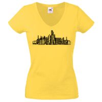 Lady-fit Valueweight V-Neck T-Shirt Thumbnail
