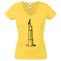 Lady-fit Valueweight V-Neck T-Shirt Thumbnail