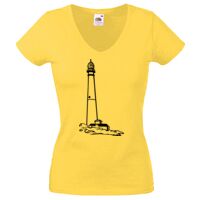 Lady-fit Valueweight V-Neck T-Shirt Thumbnail