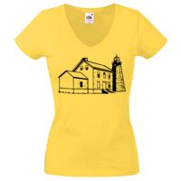 Lady-fit Valueweight V-Neck T-Shirt Thumbnail