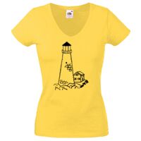 Lady-fit Valueweight V-Neck T-Shirt Thumbnail