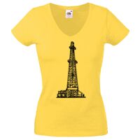 Lady-fit Valueweight V-Neck T-Shirt Thumbnail