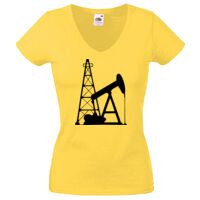 Lady-fit Valueweight V-Neck T-Shirt Thumbnail