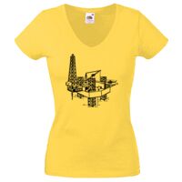 Lady-fit Valueweight V-Neck T-Shirt Thumbnail