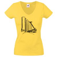 Lady-fit Valueweight V-Neck T-Shirt Thumbnail