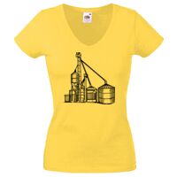 Lady-fit Valueweight V-Neck T-Shirt Thumbnail