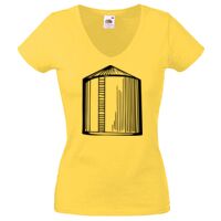 Lady-fit Valueweight V-Neck T-Shirt Thumbnail