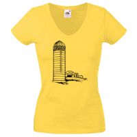 Lady-fit Valueweight V-Neck T-Shirt Thumbnail