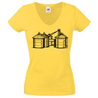 Lady-fit Valueweight V-Neck T-Shirt Thumbnail