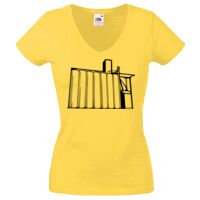 Lady-fit Valueweight V-Neck T-Shirt Thumbnail