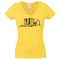 Lady-fit Valueweight V-Neck T-Shirt Thumbnail