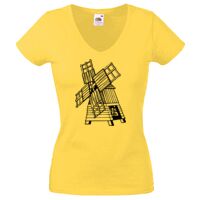 Lady-fit Valueweight V-Neck T-Shirt Thumbnail