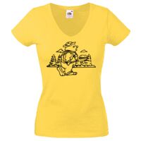 Lady-fit Valueweight V-Neck T-Shirt Thumbnail