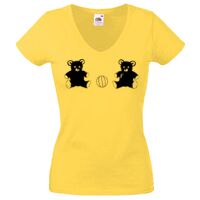 Lady-fit Valueweight V-Neck T-Shirt Thumbnail