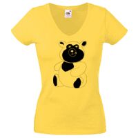 Lady-fit Valueweight V-Neck T-Shirt Thumbnail