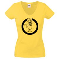 Lady-fit Valueweight V-Neck T-Shirt Thumbnail