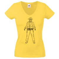 Lady-fit Valueweight V-Neck T-Shirt Thumbnail