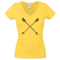 Lady-fit Valueweight V-Neck T-Shirt Thumbnail