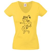 Lady-fit Valueweight V-Neck T-Shirt Thumbnail
