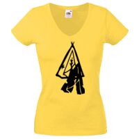 Lady-fit Valueweight V-Neck T-Shirt Thumbnail