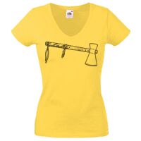 Lady-fit Valueweight V-Neck T-Shirt Thumbnail