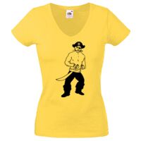 Lady-fit Valueweight V-Neck T-Shirt Thumbnail