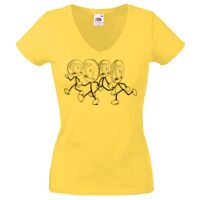 Lady-fit Valueweight V-Neck T-Shirt Thumbnail