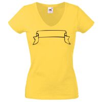 Lady-fit Valueweight V-Neck T-Shirt Thumbnail