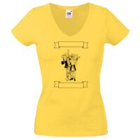 Lady-fit Valueweight V-Neck T-Shirt Thumbnail