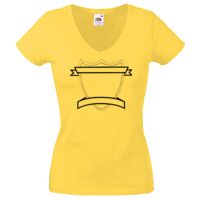 Lady-fit Valueweight V-Neck T-Shirt Thumbnail