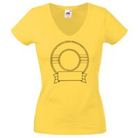Lady-fit Valueweight V-Neck T-Shirt Thumbnail