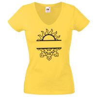 Lady-fit Valueweight V-Neck T-Shirt Thumbnail
