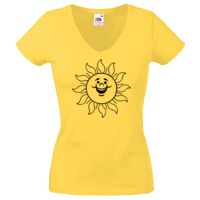 Lady-fit Valueweight V-Neck T-Shirt Thumbnail