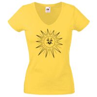 Lady-fit Valueweight V-Neck T-Shirt Thumbnail