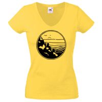 Lady-fit Valueweight V-Neck T-Shirt Thumbnail